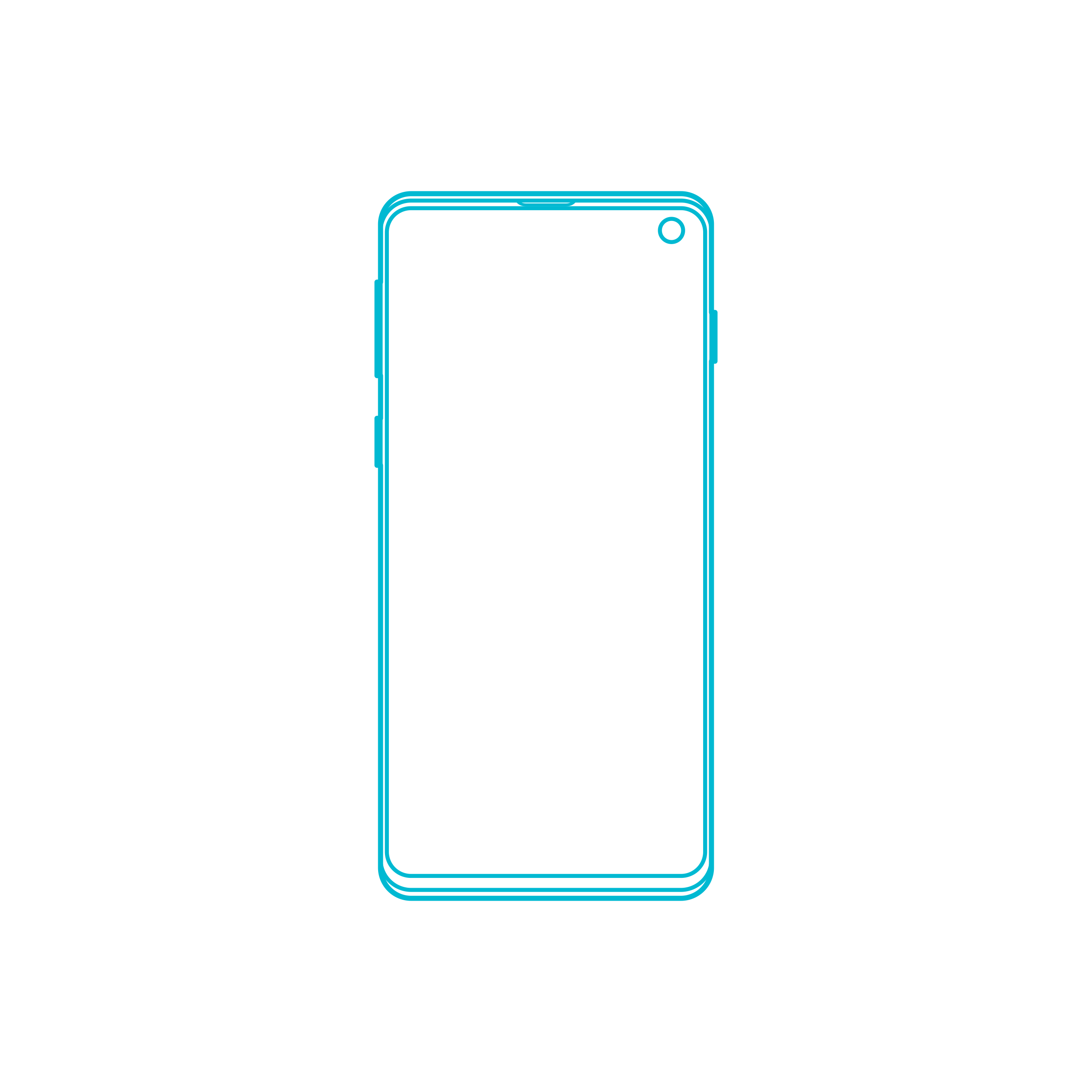 Digital Samsung Galaxy S10 Outline Drawing Svg Vector Free Vectors